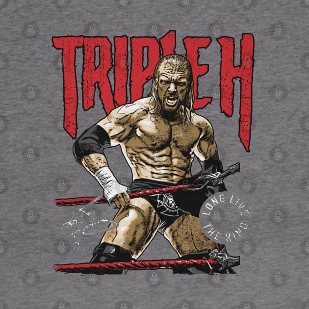 Triple H Long Live The King by MunMun_Design